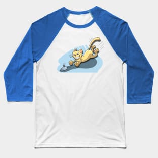 Mischievous cat Baseball T-Shirt